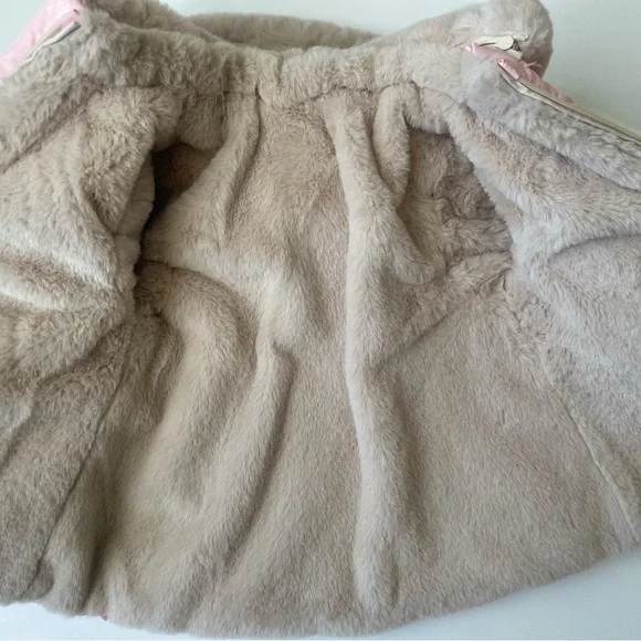 Mayoral Newborn Ecofriends Winter Puffer Coat 6-9 & Knit Boots